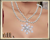 [ML]Snowflakes necklace
