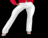 Rc* White Leather Pant