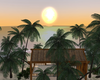 Romantic Night Beach Hut