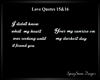 Love Quotes 15&16
