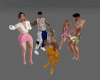 - Mixed group dance -