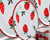 Strawberry Dish Display