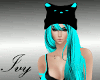 Blue Tesla Kitty Hair
