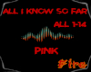 All I Know So Far