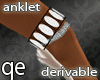 Derivable anklet  sexy