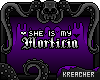 K. My Morticia B | M
