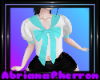 Blue Kawaii Signal Top