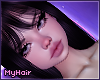 anna black + bangs