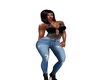 jean haut black