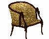 TJ Gilded Leather Chair