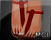 *MCL*(Red Sandals)