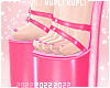 $K Kawaii Pink Heels