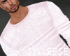 rose beige sweater (M)