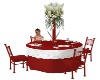 Red Guest Table 
