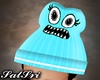 Blue Monster Beanie