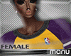 m' la lakers top sL