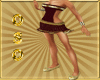 ~O~Sexy Dance Dress Brwn