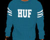 HUF Blue Knitted Sweater