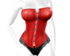 red corset