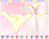 ✰S PrettiPantie Yellow