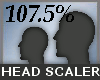 107.5% Head Scale -M-