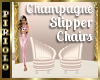 Champagne Slipper Chairs