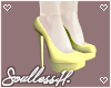 yellow heels