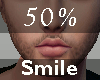 50% Smile -M-