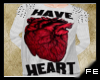 FE spiked sweater heart