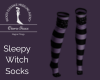 Sleepy Witch Socks