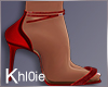 K bell red heels