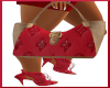 TT LV RED LEATER PURSE 1