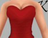 K. Red Mini Dress