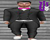 Butler Suit Bowtie pink