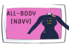 𝓥.  ALL-BODY (navy)