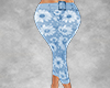 Blue Daisy Pant