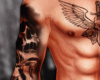 Muscle + Tatto Skull