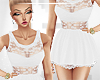 ! Short Lace Dress White