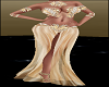 Gold Dress w Necklace