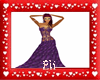 (Eli) Purple dress
