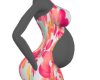 Luau Pregnant Dress 2