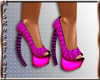 (RT)PINK ROCOCO PUMPS