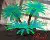 "RD" Potted Palm Tree