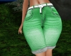 RLL Green Jean Shorts