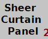 *S* Sheer Curtain Panels