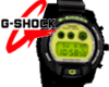 |RS|Lime G Shock 6900