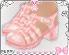 [Pup] Pink Jelly Heels