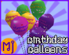MJ Birthday Balloons
