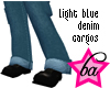 (BA) Blue Denim Cargos