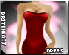 [BH]Chic Silk Dress Red